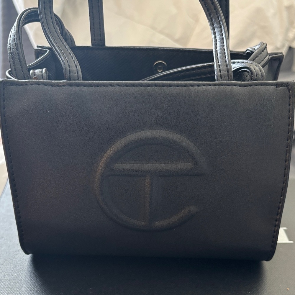 Telfar Black Mini Bag
